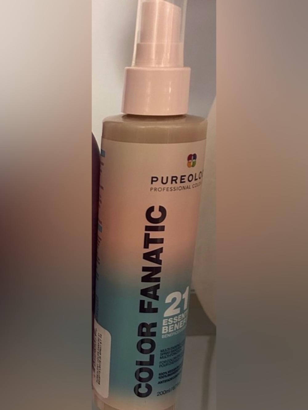 Pureology Color Fanatic 21 Benefits Leave-In Spray Hair Treatment